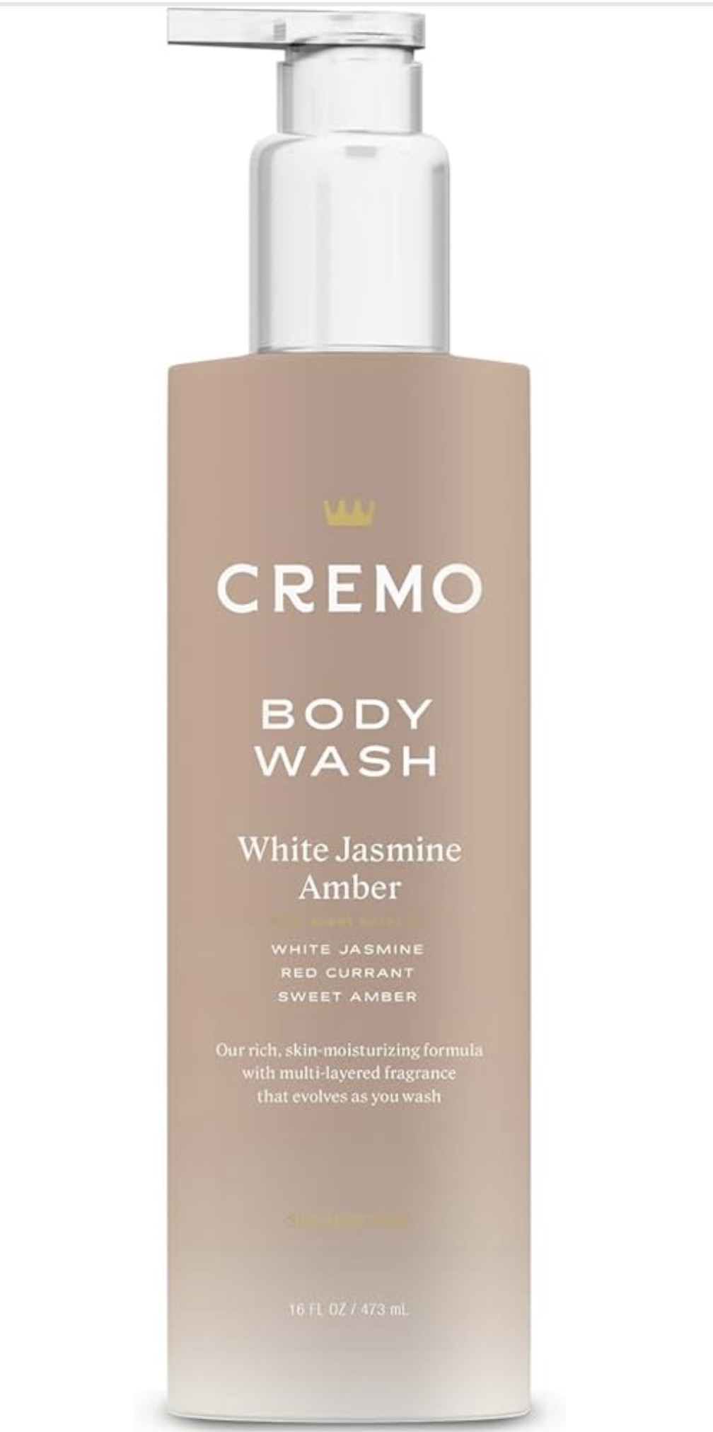 Cremo Body Wash White Jasmine Amber