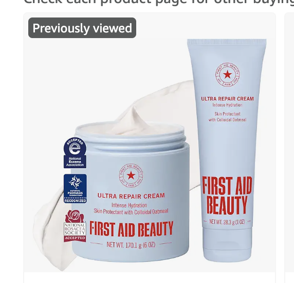 First Aid Beauty Ultra Repair Cream