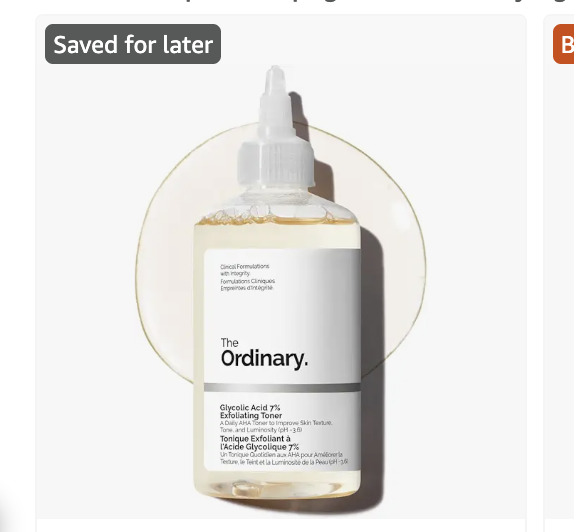 The Ordinary Glycolic Acid 7% Toning Solution
